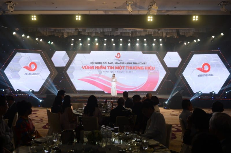 Conference program of partners, customers on the occasion of "20th year anniversary of Nhat Quang Steel (1999-2019)"