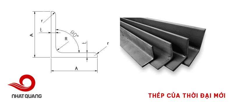 Bản vẽ kỹ thuật mặt cắt thanh thép